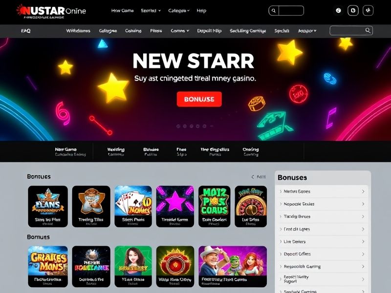 Discover Nustar Online.com, your premier destination for real money gambling. Enjoy a wide range of casino games, exclusive bonuses, and secure gaming with top-tier providers.